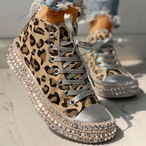 Cheetah print shoes